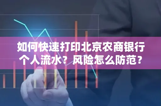 如何快速打印北京农商银行个人流水?风险怎么防范?