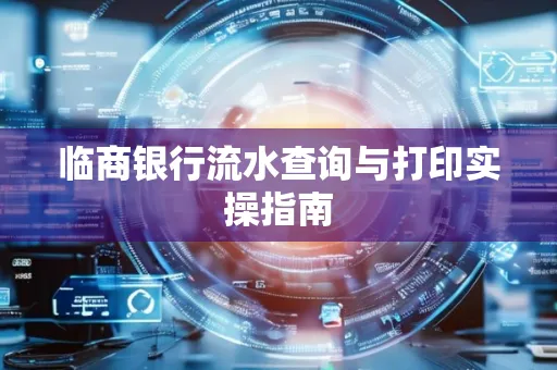 临商银行流水查询与打印实操指南