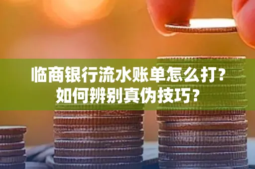 临商银行流水账单怎么打?如何辨别真伪技巧? 临商银行流水账单怎么打?如何辨别真伪技巧?