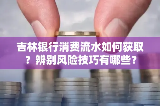 吉林银行消费流水如何获取?辨别风险技巧有哪些?