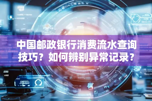 中国邮政银行消费流水查询技巧?如何辨别异常记录?