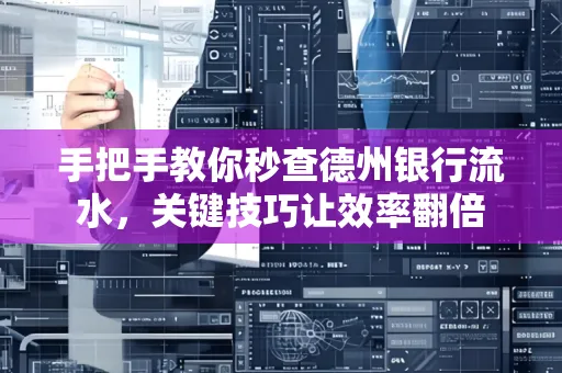 手把手教你秒查德州银行流水,关键技巧让效率翻倍