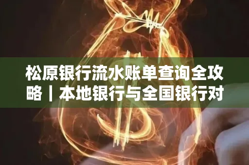松原银行流水账单查询全攻略|本地银行与全国银行对比指南