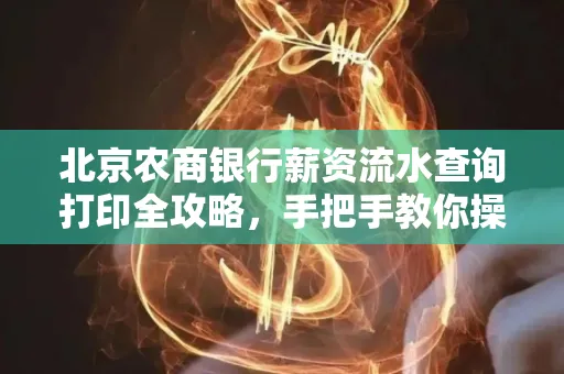 北京农商银行薪资流水查询打印全攻略,手把手教你操作